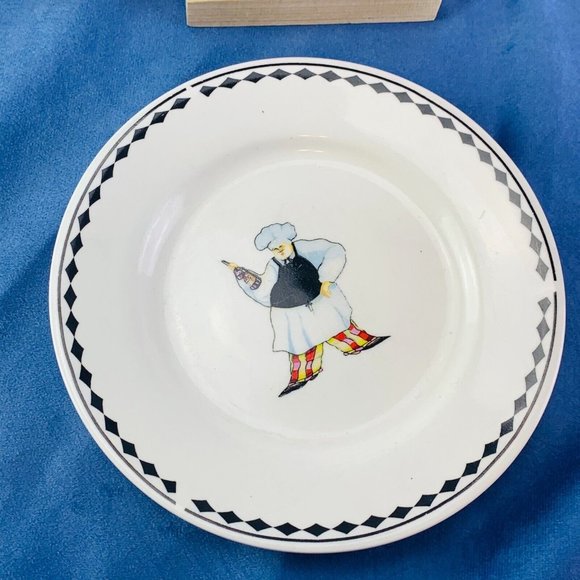 Majesticware Oneida Jennifer Garant TABLE FOR TWO Chefs Dinner Salad Plate Set 3 - Picture 2 of 7